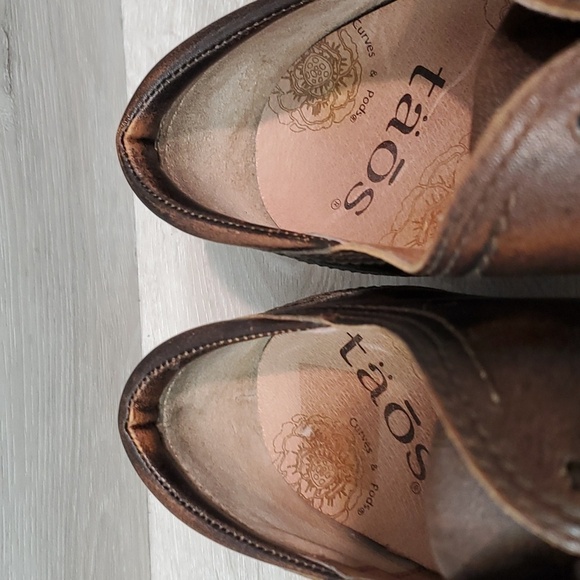 Täos Womens Jive2 Leather Mary Jane Clog boots shoes sz 11 - Picture 6 of 16